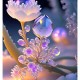 水晶花：璀璨绽放的天然艺术品