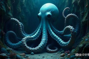 深海惊现巨型黑章鱼触须实拍，罕见画面曝光