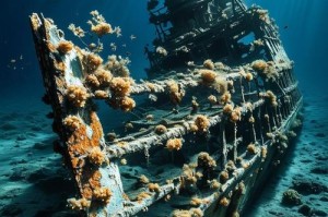 深海沉船之谜：黑水港湾的冥想秘境