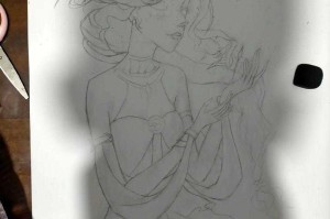 渔女图片绘画第五人格 游戏，绘画 渔女