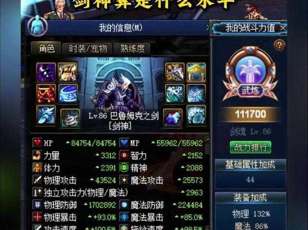 DNF圣物装备等级四维属性详解:提升角色战力的关键数据