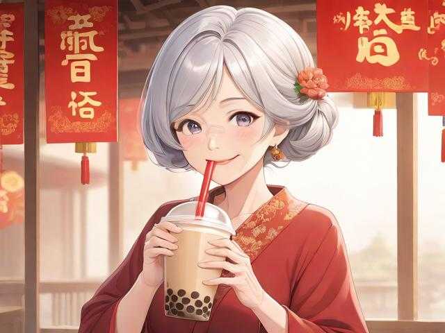 沪上阿姨蛋仔派对联名蛋仔，奶茶，联名 阿姨