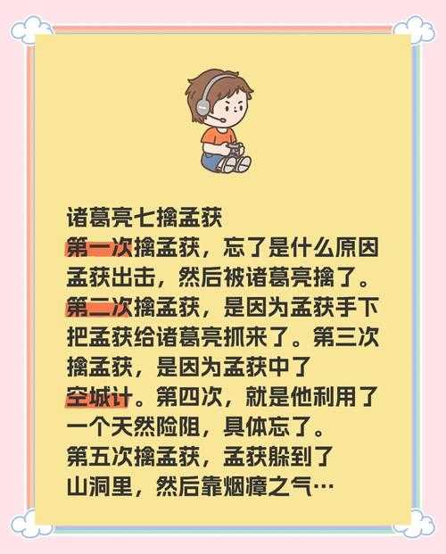 深入探索《七擒孟获攻城掠地》：资源管理与战术调整技巧