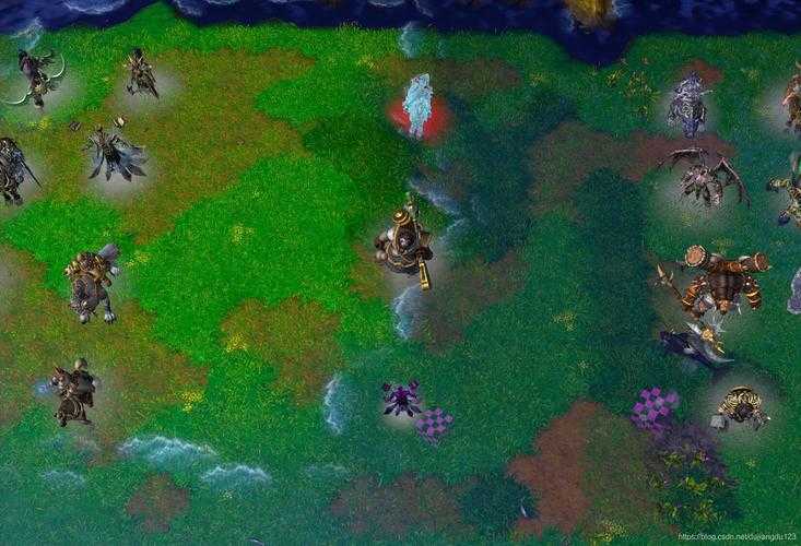 深入探索《魔兽争霸混沌侵袭》地图布局
