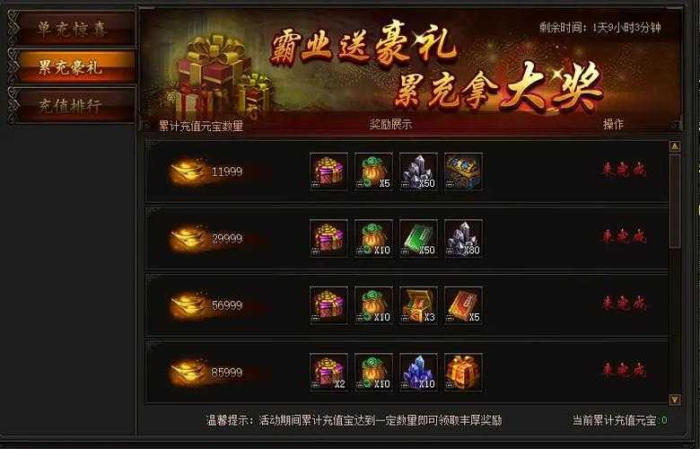 深入解析：传奇霸业神剑消费活动的领取方法和注意事项