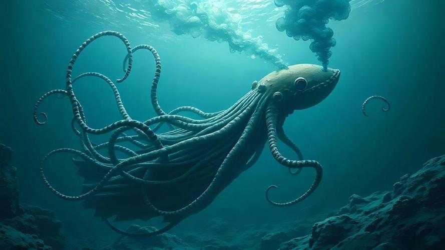 深海触手生物高清实拍图片合集