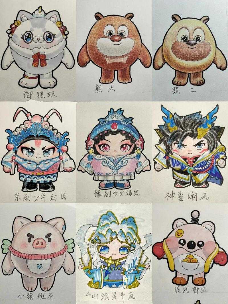 清明蛋仔派对绘画怎么画 绘画 鸡蛋仔 青团